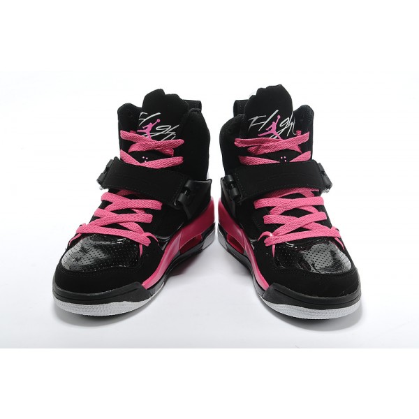 air jordan fille rose et noir