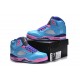 basket fille jordan 5 bleu rose violet