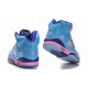 basket fille jordan 5 bleu rose violet