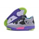 jordan 4 femme girs vert violet