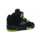 les jordan 5 pour fille noir vert