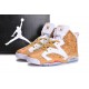 jordan 6 beige blanc rouge