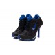 chaussure basquette talon aiguille nike noir bleu 2014