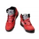 Chaussure air jordan 5 retro rouge et noir