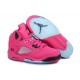 baskette jordane 5 pour fille fusion rose