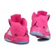 baskette jordane 5 pour fille fusion rose