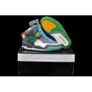 jordan spizike enfant stealth vert bleu