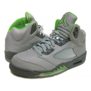 Nike Air Jordan 5 flint gris vert