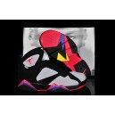 air jordan 7 retro enfant gris violet noir rouge