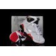 jordan 7 enfant blanc rouge or argent