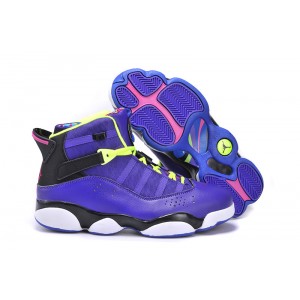 Jordan 6 Rings Bel-Air violet noir