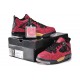 air jordans retro 4 femme rouge elephant print