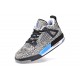 chaussure fille jordan 4 gris elephant print