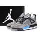 chaussure fille jordan 4 gris elephant print