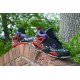 basket jordan IV noir violet rouge