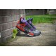 basket jordan IV noir violet rouge