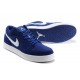 chaussures AJ V.2 bleu royal blanc