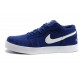 chaussures AJ V.2 bleu royal blanc