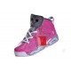 jordan 6 fille rose gris