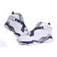 basket air jordan 8.0 blanc marine gris