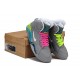 chaussure de basket Air Force 180 bel air gris volt vert