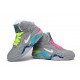 chaussure de basket Air Force 180 bel air gris volt vert