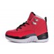 basket enfant jordan 12 rouge noir