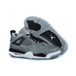 basket jordan retro 4 gris Elephant Imprimer