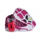 chaussures jordan 13 femme Leopard rose blanc