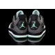 basket air jordan 4 enfants garçon gris vert