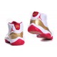 jordan XI Ray Allen blanc rouge or