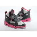 jordan flight 45 femme gris rose