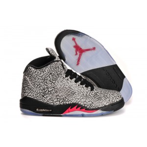 jordan 5 3lab5 gris rouge