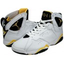 Chaussure Air Jordan Retro 7 Blanc maize noir