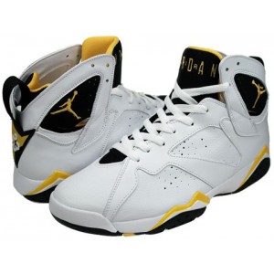 Chaussure Air Jordan Retro 7 Blanc maize noir