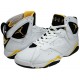 Chaussure Air Jordan Retro 7 Blanc maize noir