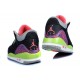 air jordan 3 retro noir violet vert enfant