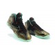 chaussure lebron james 11 femme noir vert or