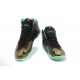 chaussure lebron james 11 femme noir vert or