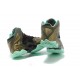 chaussure lebron james 11 femme noir vert or