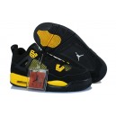 jordan 4 noir jaune femmes