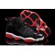 Jordan 6 Rings retro noir rouge