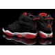 Jordan 6 Rings retro noir rouge