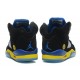 jordan 5 fille noir jaune bleu