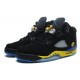 jordan 5 fille noir jaune bleu