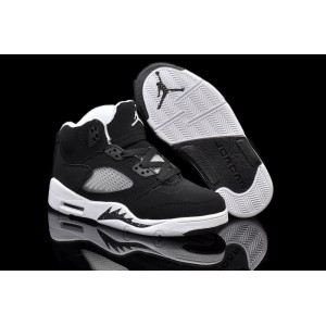 basket pour enfant air jordan 5 oreo