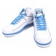 Basket Air Jordan 2 Retro blanc bleu jaune