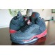 jordan 3lab5 noir rouge femme