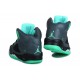 chaussure de basket jordan 5 Gris anthracite vert