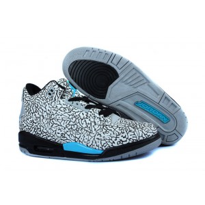 comander des jordan 3lab3 blanc bleu noir